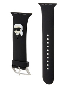 Karl Lagerfeld Karl Head NFT Řemínek pro Apple Watch 38/40/41 černá