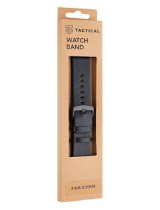 Tactical 307 Kožený Řemínek 22mm černá
