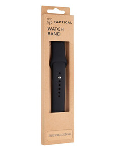 Tactical 488 Silikonový Řemínek pro Apple Watch 1/2/3/4/5/6/7/8/9/SE 42/44/45mm černá