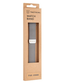 Tactical 640 Loop Magnetický Kovový Řemínek 20mm stříbrná