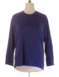 Calvin Klein Pánské Tričko S Potiskem Modré Vel. XL