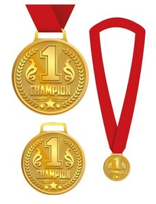 GUIRCA Medaile Champion - zlatá - šampión