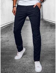 Dstreet Trendy granátové chinos kalhoty s drobným vzorem