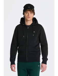 MIKINA GANT REG SHIELD FULL ZIP HOODIE černá XS