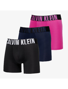 Boxerky Calvin Klein Intense Power Boxer Brief 3-Pack Hot Pink/ Black/ Blue Shadow