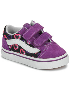 Vans Tenisky Dětské Old Skool V Neon Hearts PURPLE/MULTI >