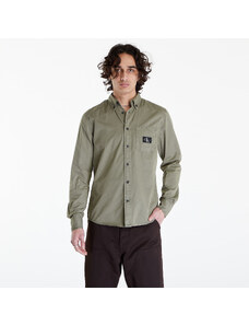 Pánská košile Calvin Klein Jeans Regular Shirt Dusty Olive