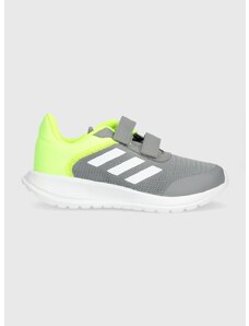 Dětské sneakers boty adidas Tensaur Run 2.0 CF K šedá barva