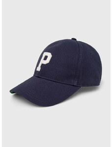 Bavlněná baseballová čepice Pepe Jeans tmavomodrá barva