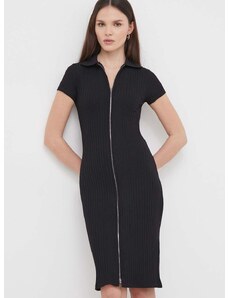 Šaty Calvin Klein černá barva, mini, K20K206932