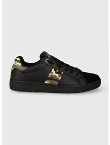 Sneakers boty Aeronautica Militare černá barva, SC211CT3226
