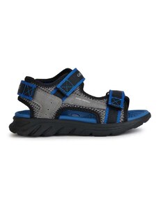 Dětské sandály Geox SANDAL AIRADYUM šedá barva