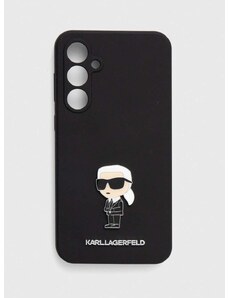 Obal na telefon Karl Lagerfeld S23 FE S711 černá barva
