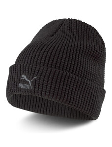 Čepice Puma Archive Mid Fit Beanie Puma Black/ Gray Logo