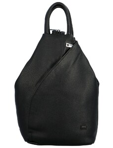 Tessra Stylový dámský koženkový batůžek Tutti, černý