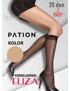 Raj-Pol Woman's Knee Socks Pation Eliza 20 DEN