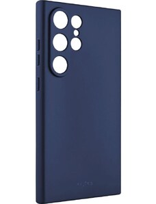 Zadní pogumovaný kryt FIXED Story pro Samsung Galaxy S24 Ultra, modrý