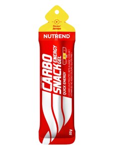 NUTREND CARBOSNACK gel, sáček, citron 50g