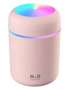 Verk 24234 Aroma difuzér zvlhčovač vzduchu H2O růžový