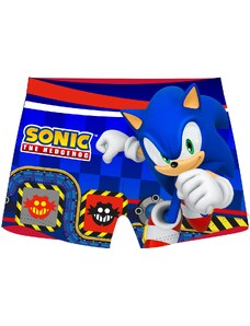 Ježek SONIC - licence Chlapecké koupací boxerky - Ježek Sonic 5244160, modrá / červená