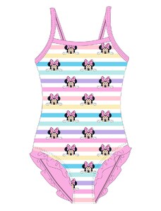 Minnie Mouse - licence Dívčí plavky - Minnie Mouse 5244B540, růžová / proužek