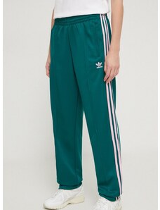 Tepláky adidas Originals zelená barva, s aplikací, IM9818