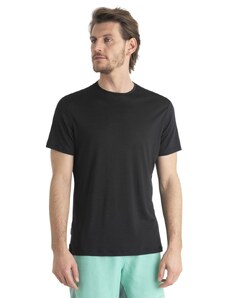 Pánské merino triko krátký rukáv ICEBREAKER Mens Merino 125 Cool-Lite Sphere III SS Tee, Black velikost: L