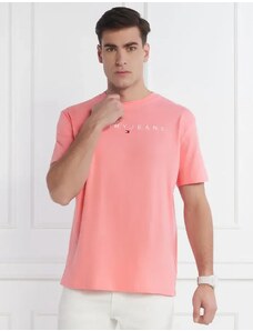 Tommy Jeans Tričko LINEAR LOGO TEE EXT | Regular Fit