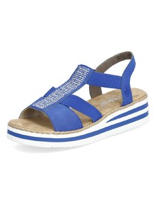 Dámské sandály RIEKER V0209-14 modrá
