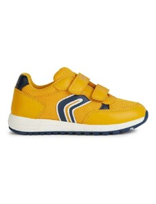 Dětské sneakers boty Geox ALBEN žlutá barva