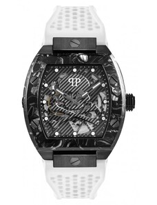 Philipp Plein | THE $KELETON hodinky | Bílá;černá