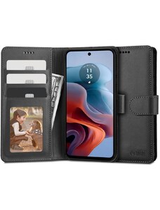 Ochranné pouzdro na Motorola Moto G34 5G - Tech-Protect, Wallet Black