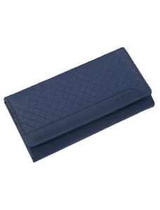 LA SCALA Modrá dámská kožená peněženka (GDPN356)