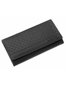LA SCALA Černá dámská kožená peněženka (GDPN355)