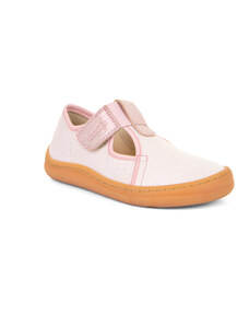 Barefoot tenisky Froddo Canvas Shoes Pink Shine dětské