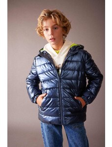 DEFACTO Hooded Fleece Lined Puffer Jacket