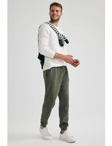 DEFACTO Slim Fit Rib Hem Sweatpants