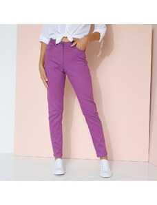 Blancheporte Úzké dlouhé kalhoty fialová 36