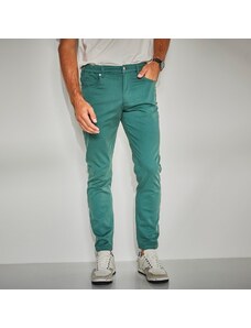 Blancheporte Tvilové rovné kalhoty zelená jedlová 38