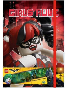 LEGO Batman Movie Zápisník Harley Quinn/Batgirl