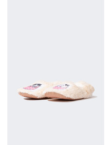 DEFACTO Girl Flat Sole Slip On House Slippers