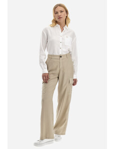 KALHOTY LA MARTINA WOMAN CARGO PANT TENCEL TWILL