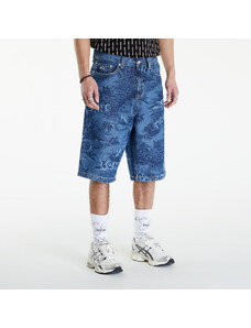 Tommy Hilfiger Pánské kraťasy Tommy Jeans Aiden Baggy Short Denim Medium