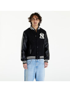 New Era New York Yankees MLB World Series Varsity Jacket UNISEX Black/ Off White