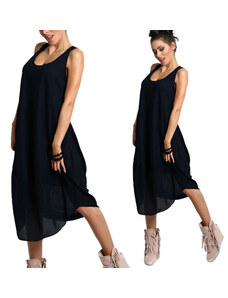 Fashionweek Nádherné módní letní bavlněné šaty BOHO ITALY TC665