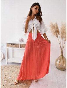 Fashionweek Dlouhá sukně maxi letní sukně ze vzdušného materiálu MF266