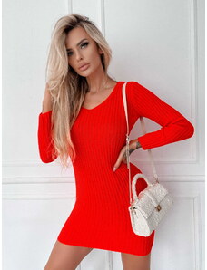 Fashionweek Dámské svetrové šaty pohodlné Svetrové šaty pletené šaty,tunika NB7693