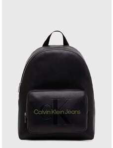 Batoh Calvin Klein Jeans dámský, černá barva, velký, hladký