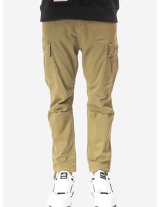 Kalhoty Alpha Industries Squad Pants pánské, zelená barva, ve střihu cargo, 188202.11-green