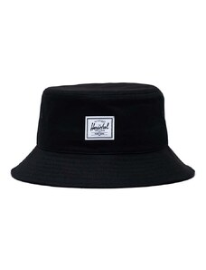 Klobouk Herschel Norman Bucket Hat černá barva, bavlněný